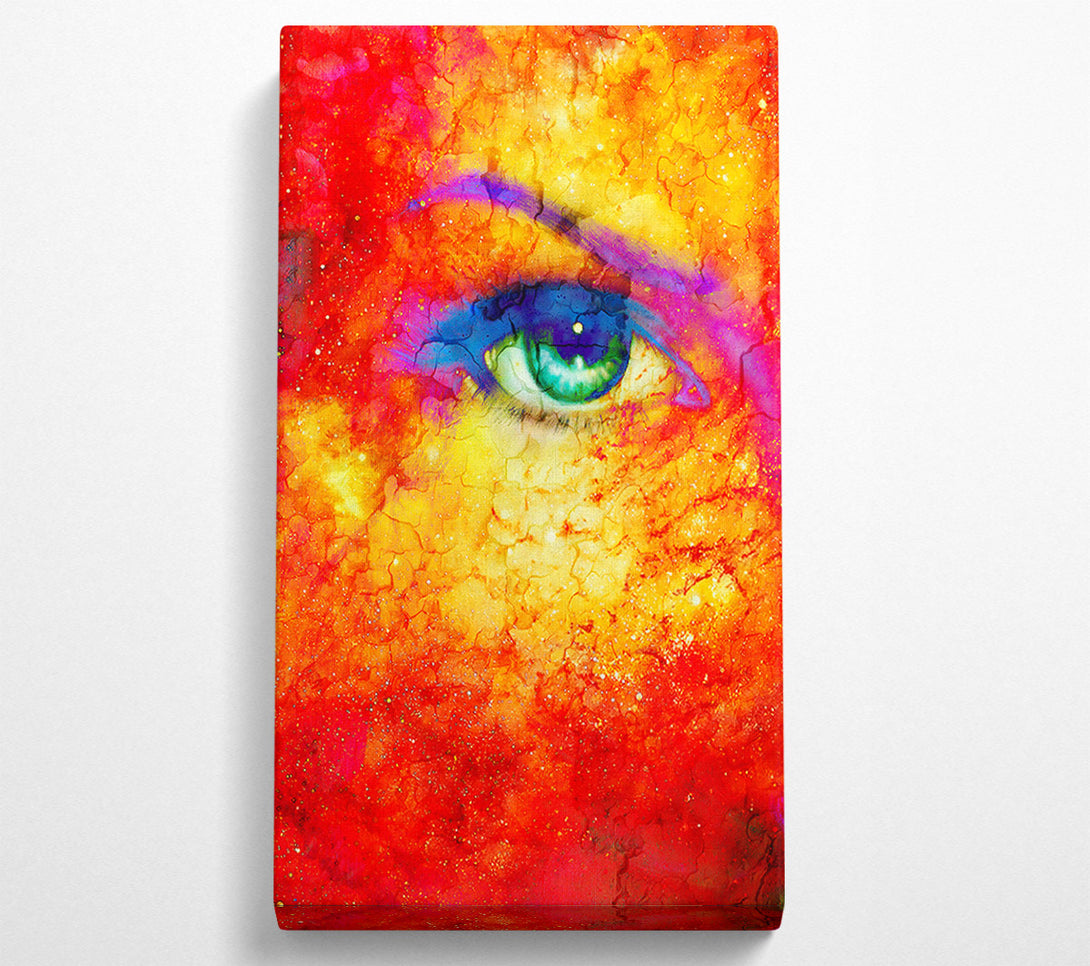  A Canvas Print of Fire Woman Canvas Art
