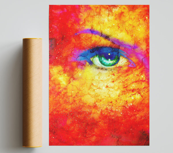 Fire Woman Print