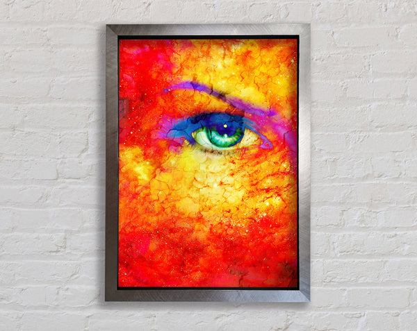 Fire Woman Framed Print
