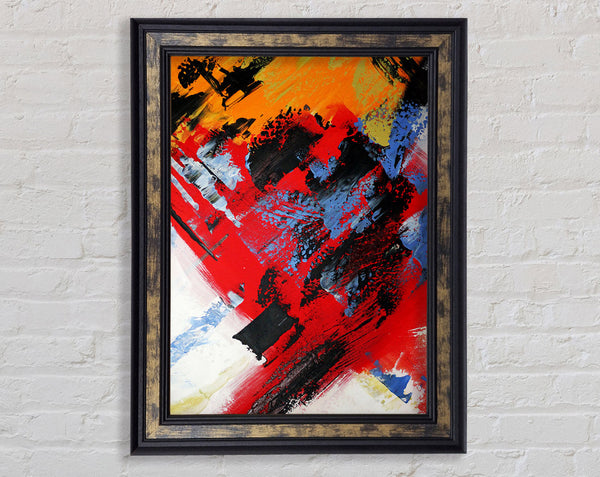 Chaos 1 Framed Print