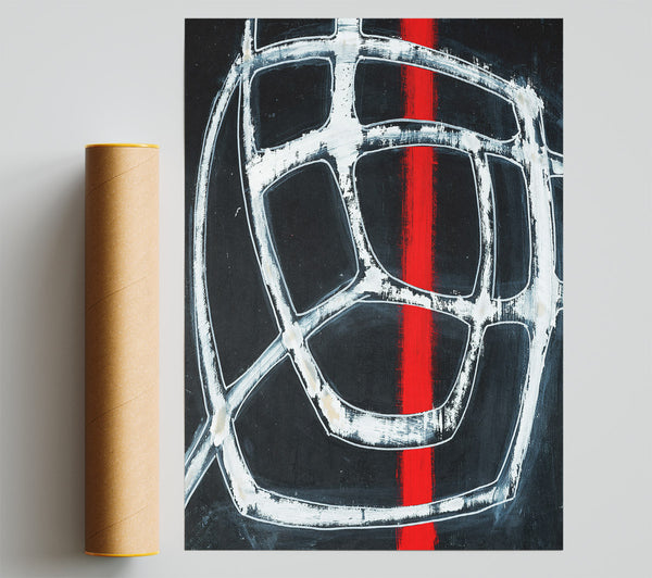 Walk The Line Giclee Print