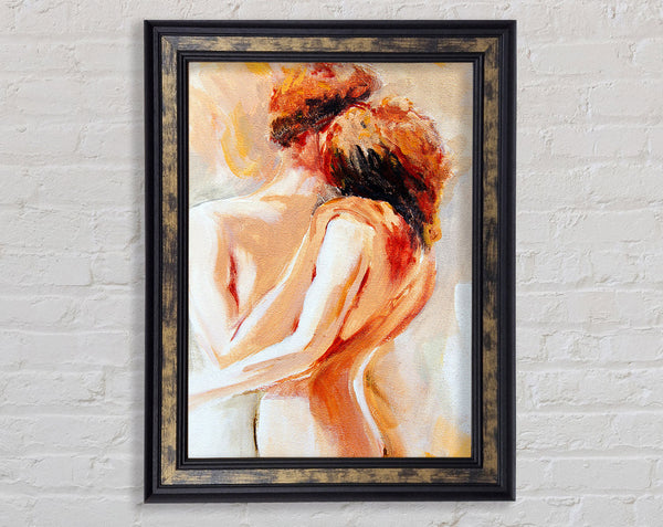 Lovers Framed Print
