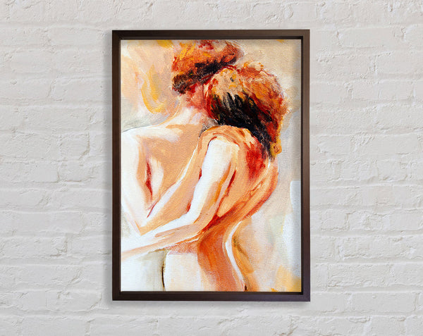 Lovers Framed Print