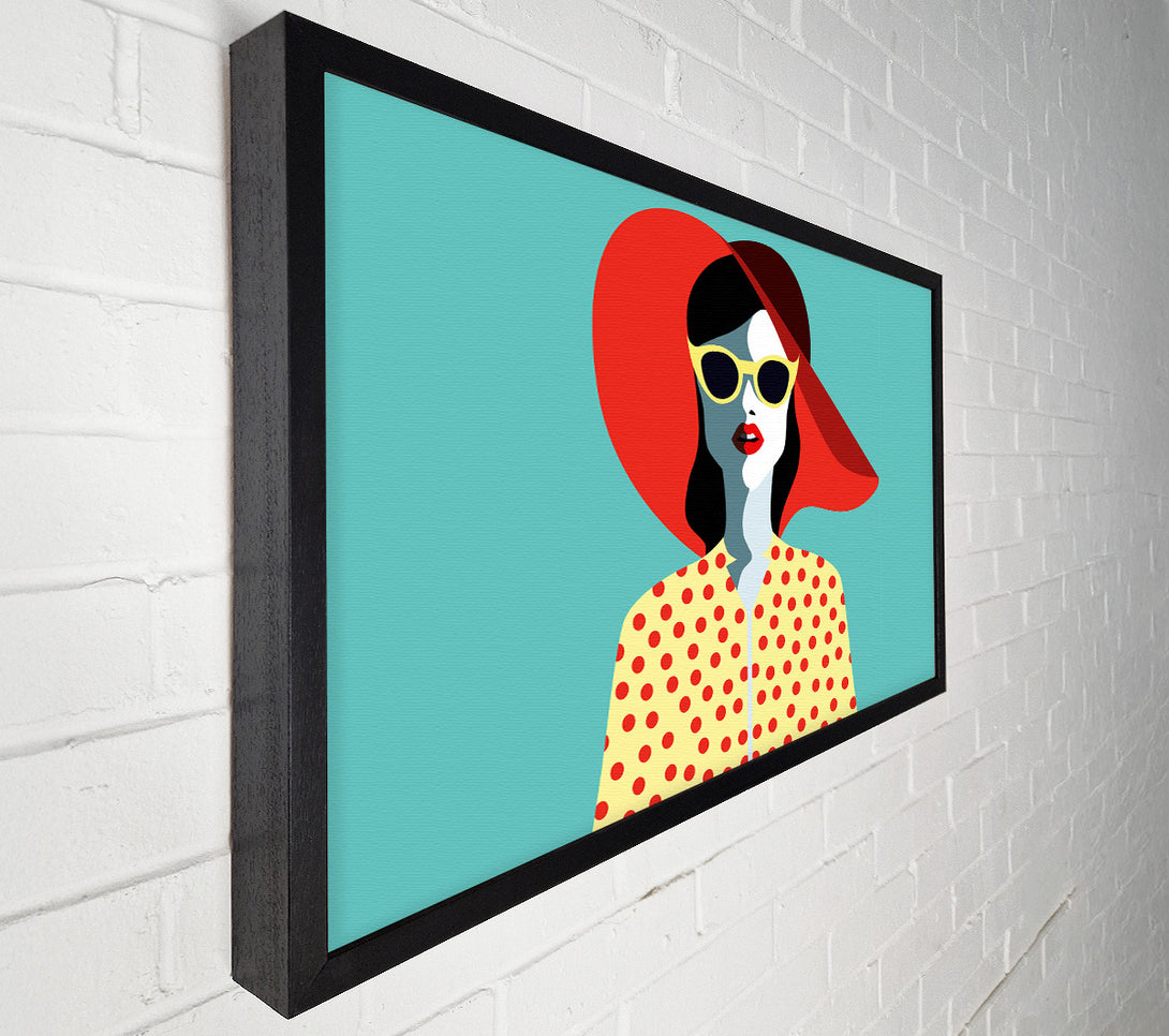  A Canvas Print of Retro Holiday Canvas Art