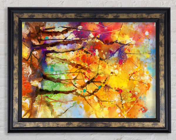 Autumn Trees 2 Framed Print