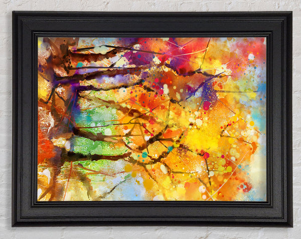 Autumn Trees 2 Framed Print