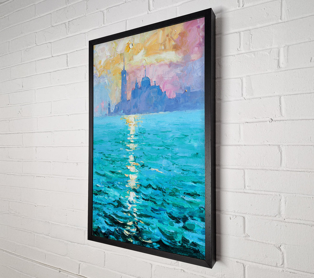  A Canvas Print of Venice Waters Canvas Wall Art