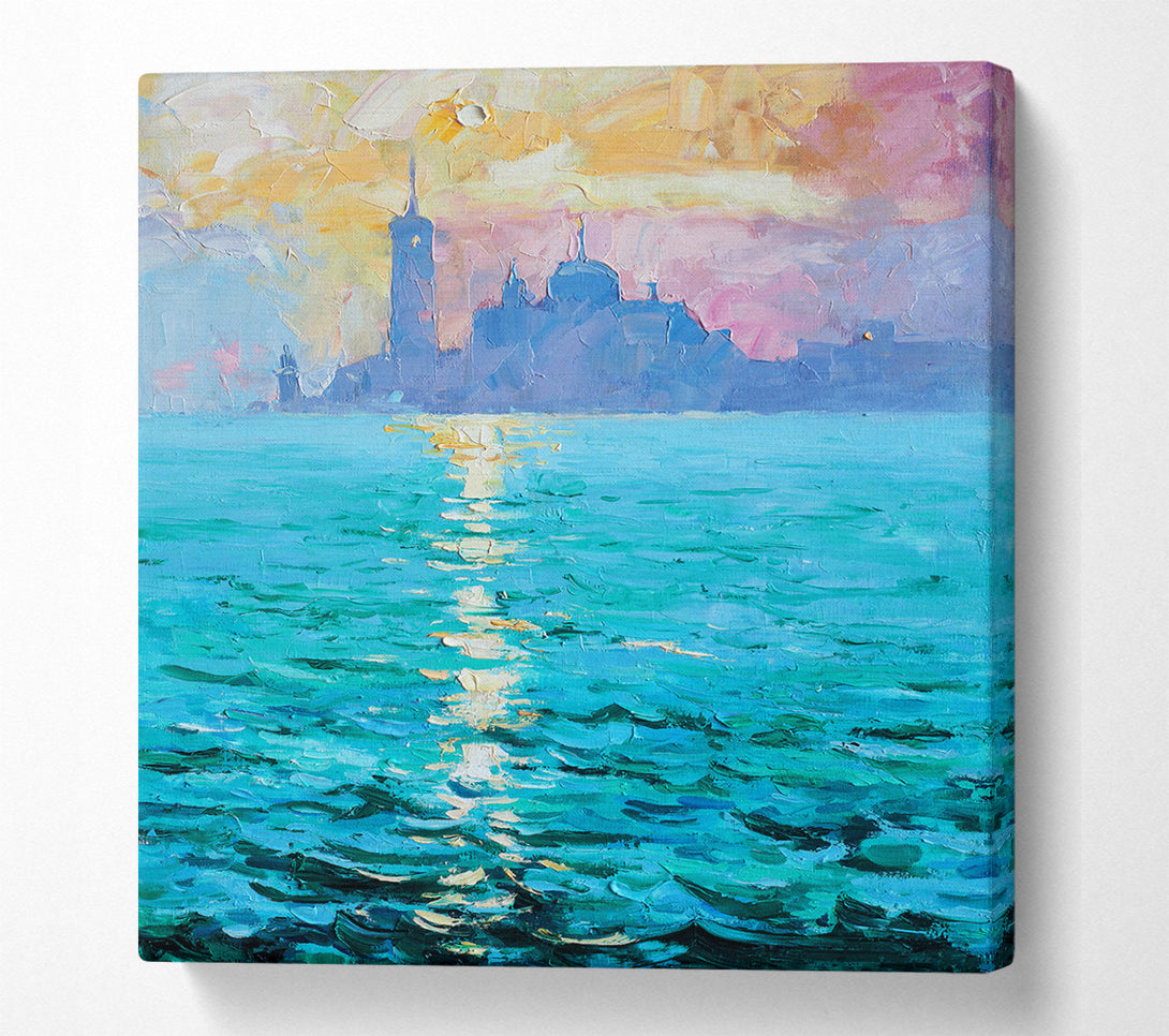  A Canvas Print of Venice Waters Canvas Wall Art