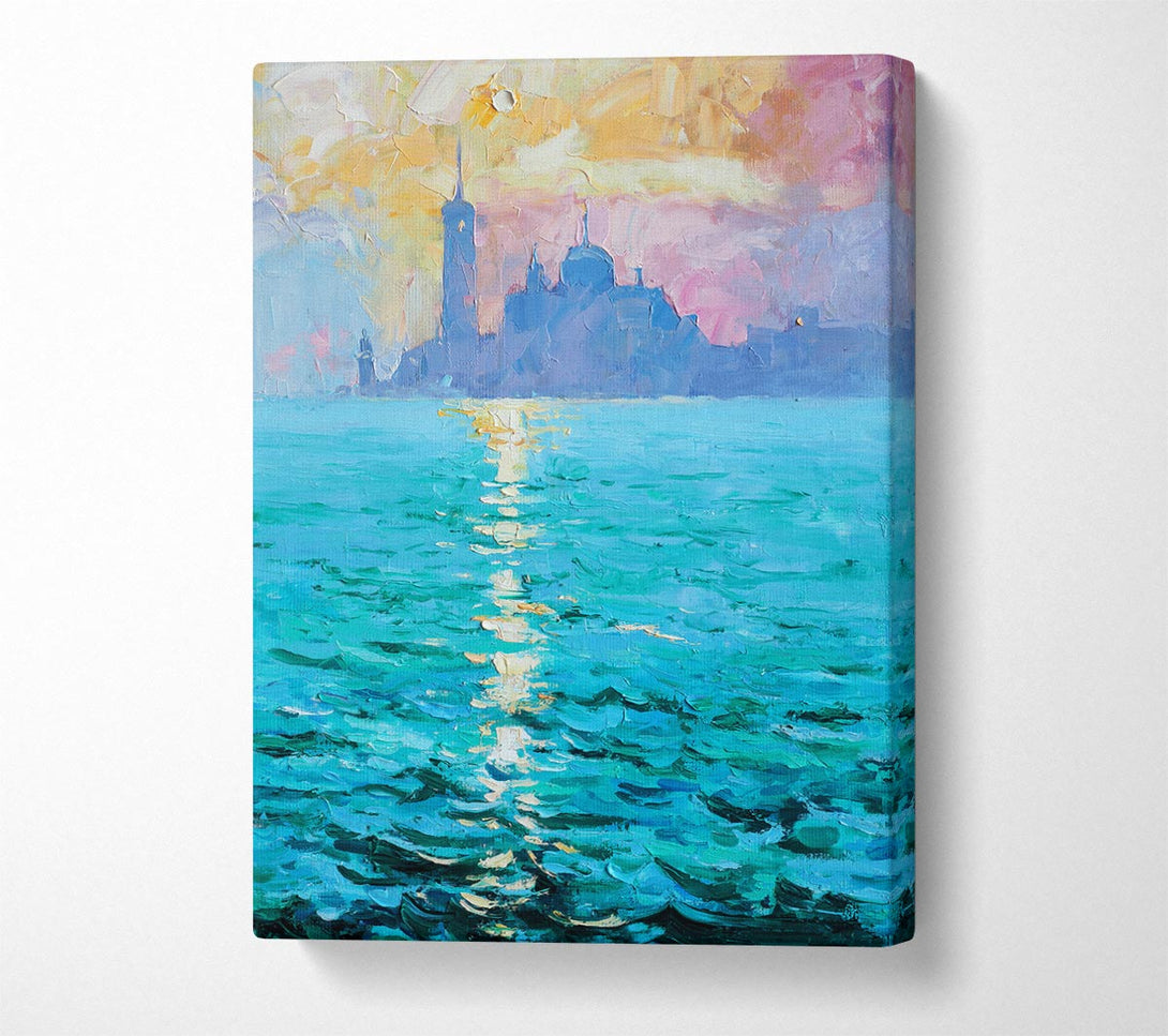  A Canvas Print of Venice Waters Canvas Wall Art