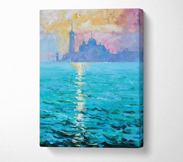  A Canvas Print of Venice Waters Canvas Wall Art