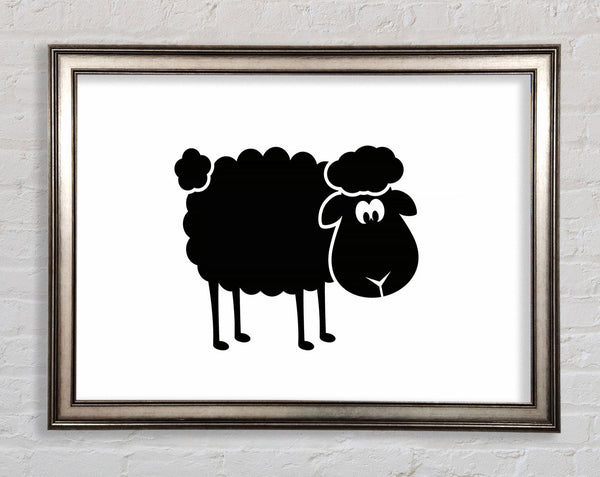 Black Sheep Framed Print
