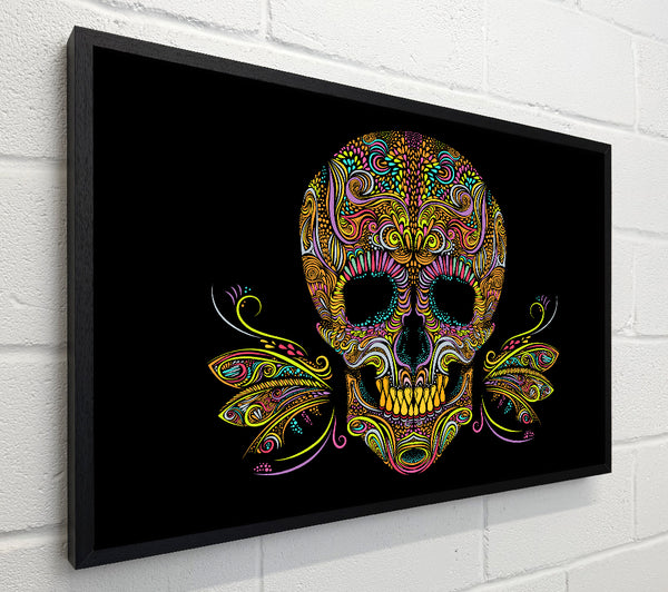 Colourful Mexican Skull