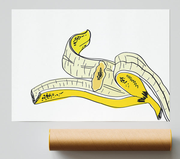 Banana Skin Print