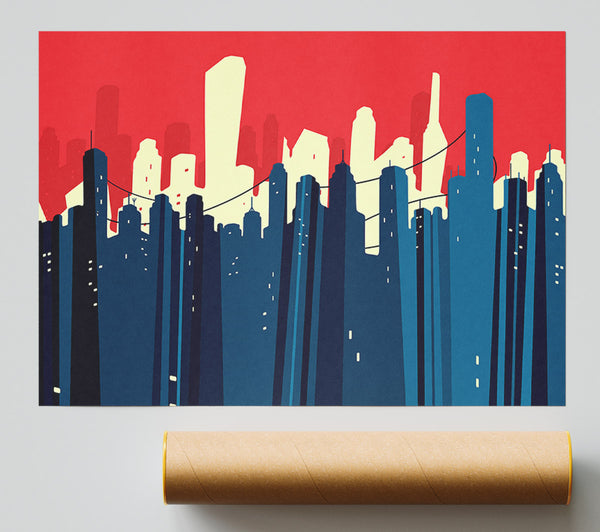 Outskirts Of The City Print