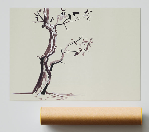 Winter Tree Poster