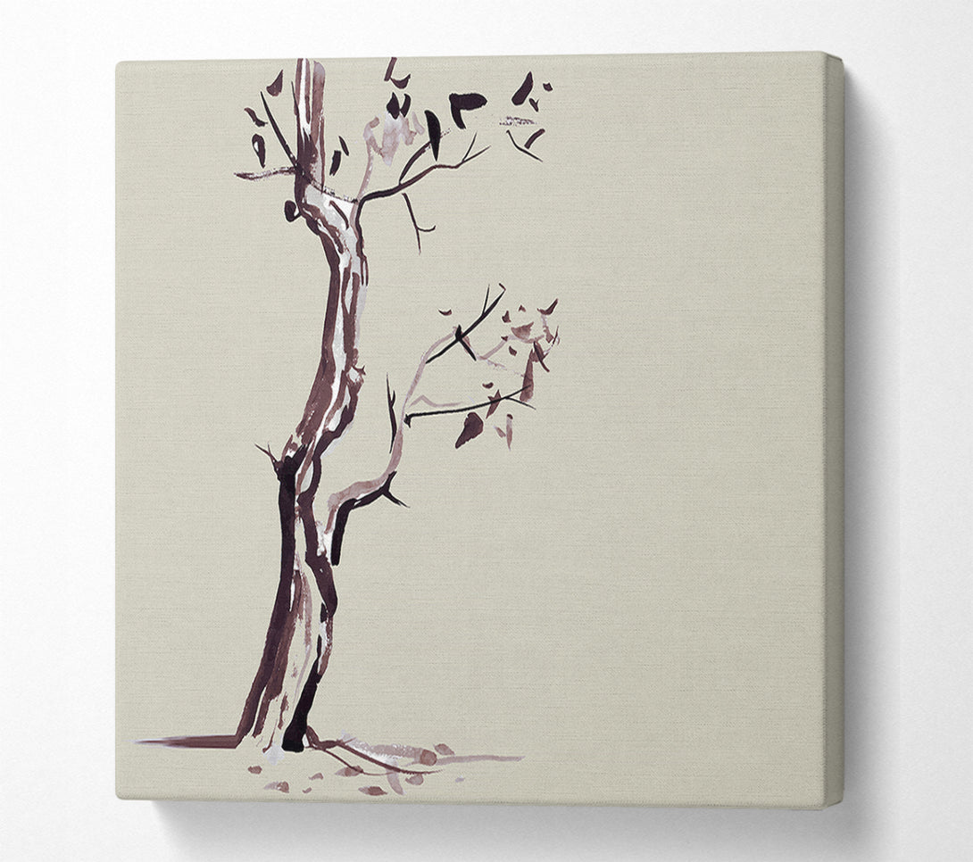  A Canvas Print of Winter Tree Canvas Art