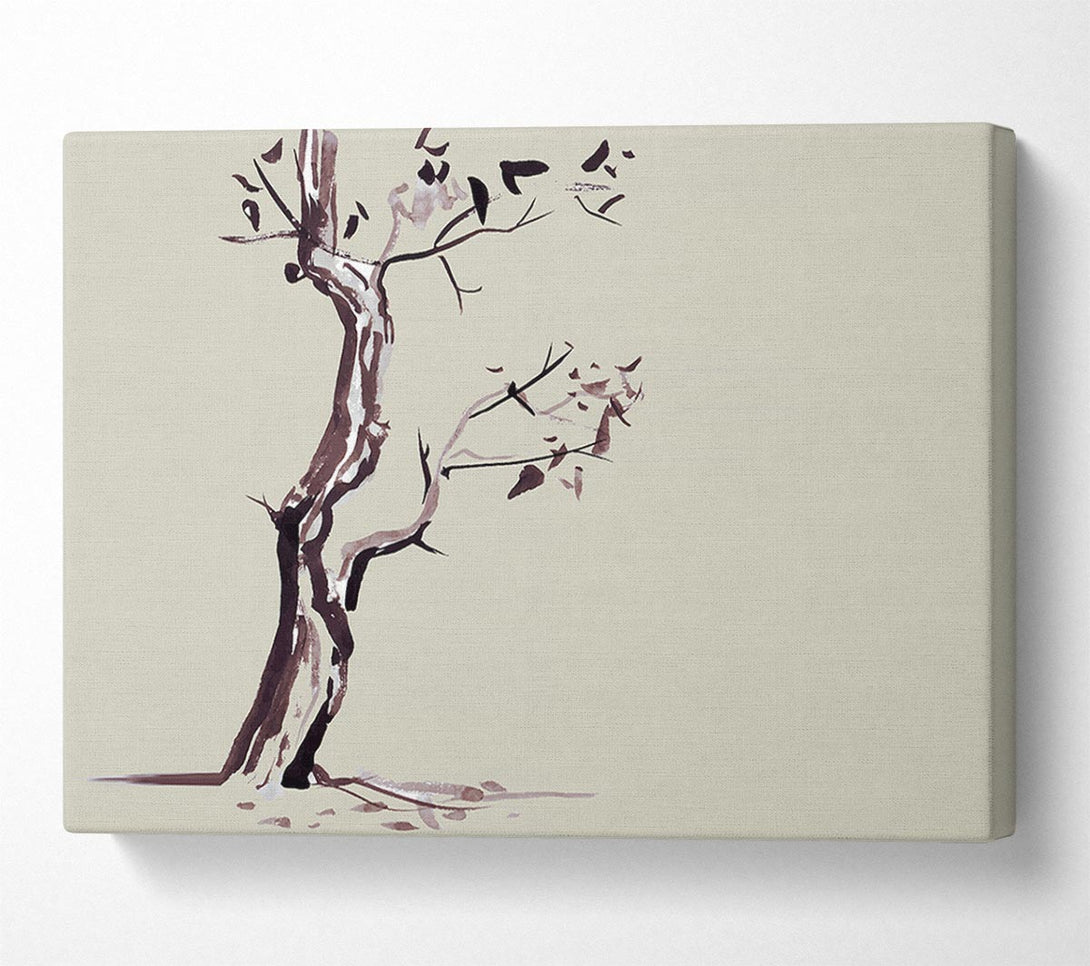  A Canvas Print of Winter Tree Canvas Art