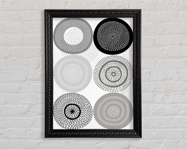 Crop Circles Framed Print