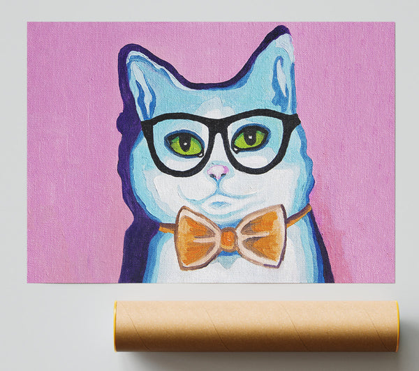 Clever Cat Print