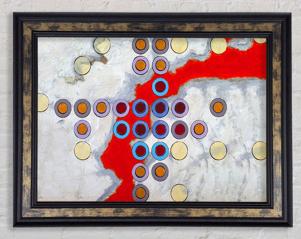Join The Dots Framed Print