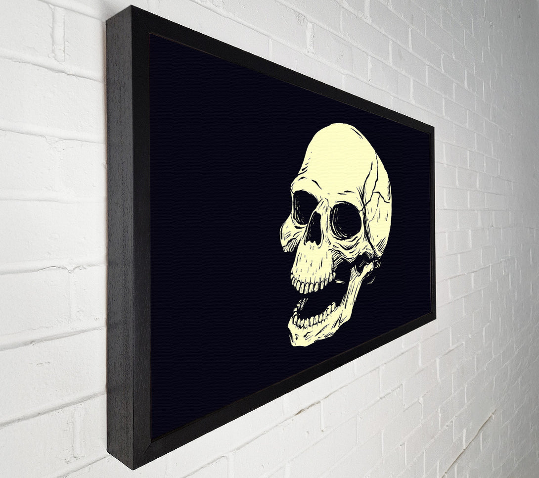  A Canvas Print of Laughing Skull Canvas Wall Art