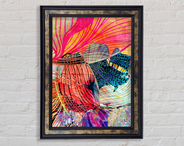 Patterns Of Time 1 Framed Print