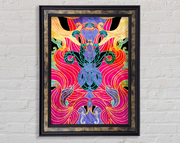 Patterns Of Time 5 Framed Print
