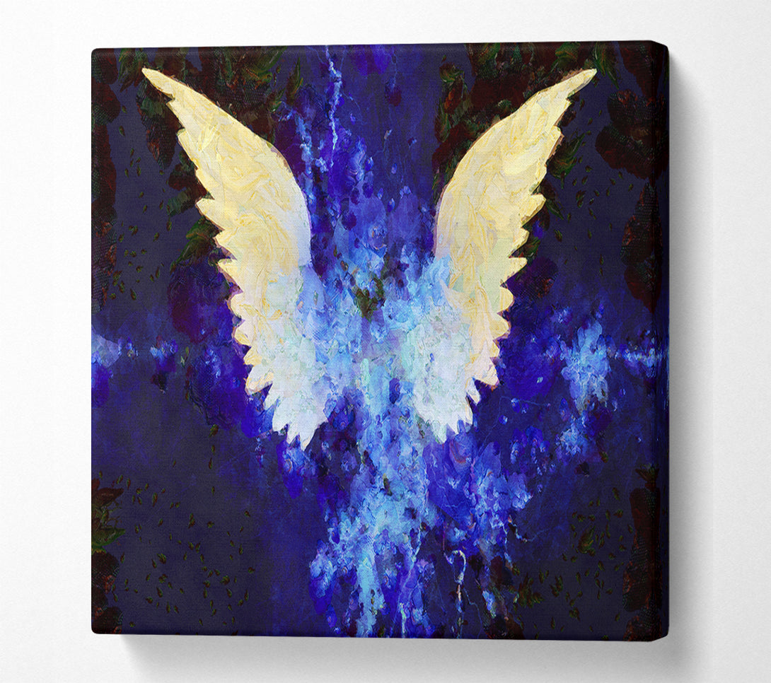  A Canvas Print of Angel Wings Canvas Print