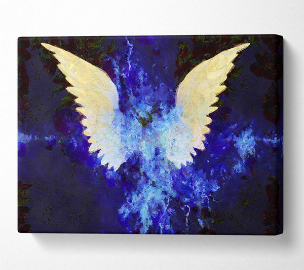  A Canvas Print of Angel Wings Canvas Print