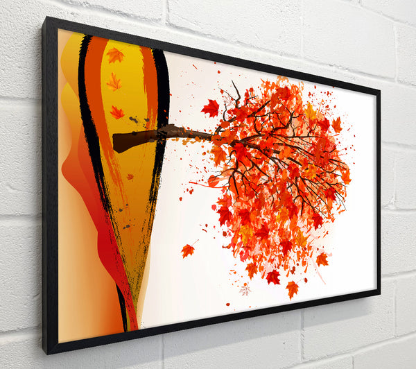 Autumn Orange Tree
