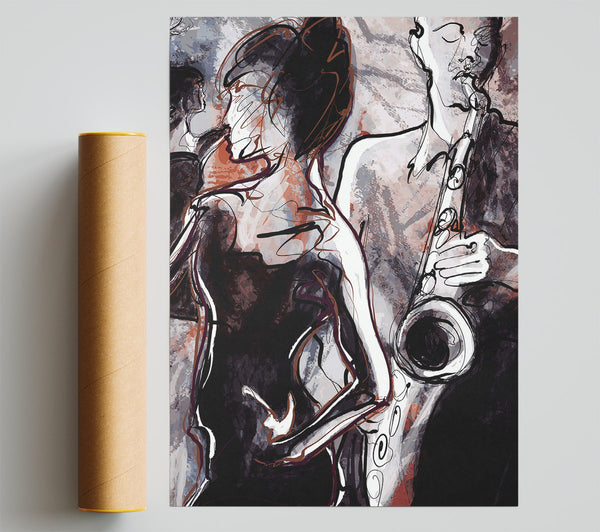 Playing The Blues 4 Poster