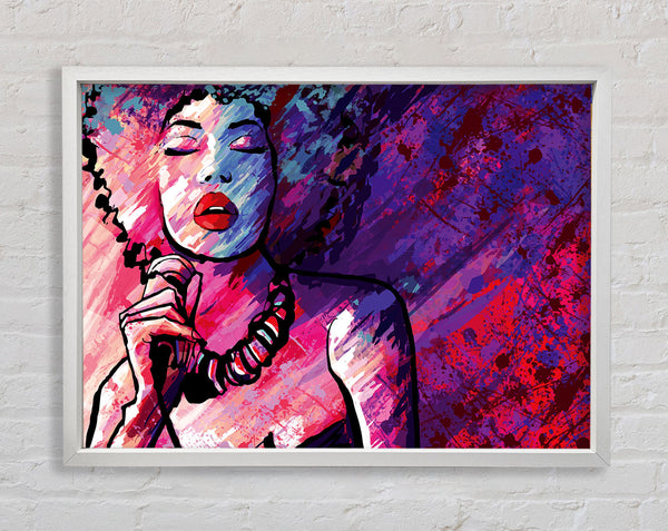 Feeling The Music Framed Print