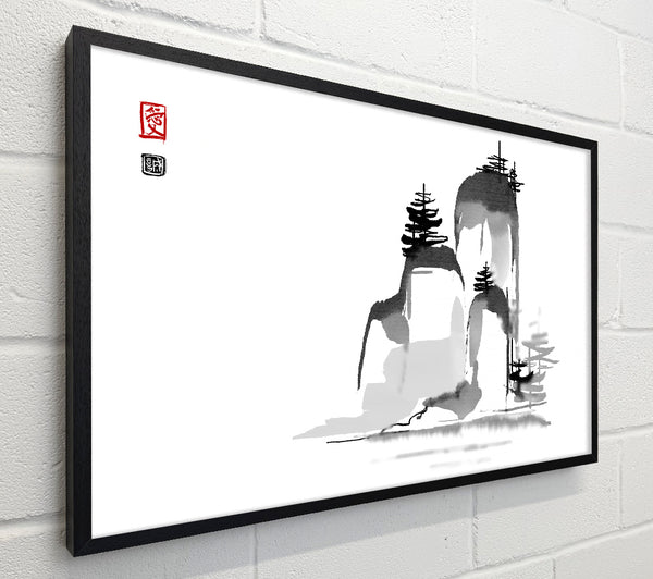 Chinese Mountain Trees