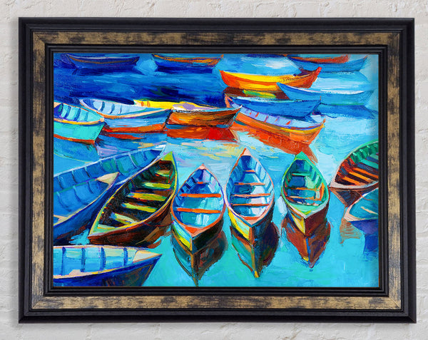 Sailboat Waters Framed Print