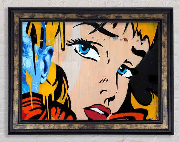 Looking Through You Framed Print