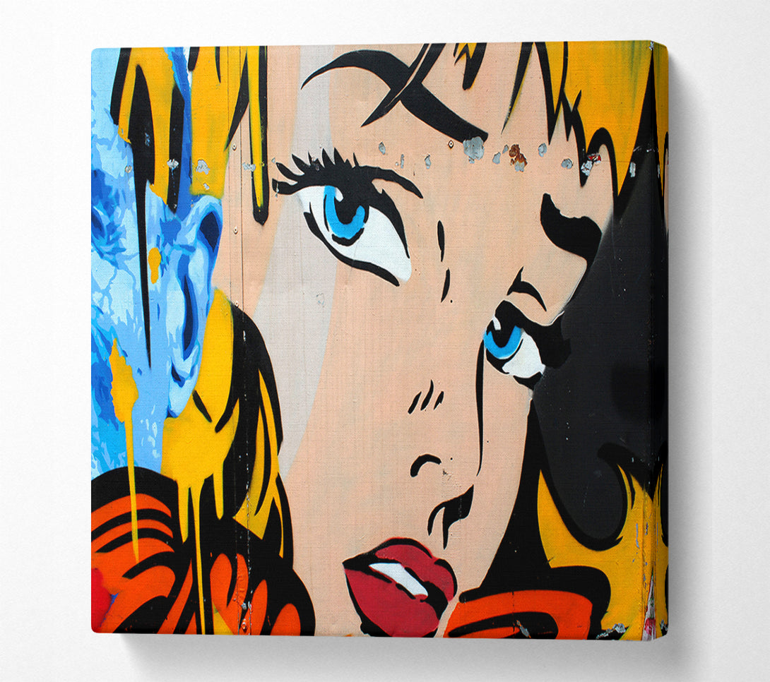  A Canvas Print of Looking Through You Canvas Wall Art