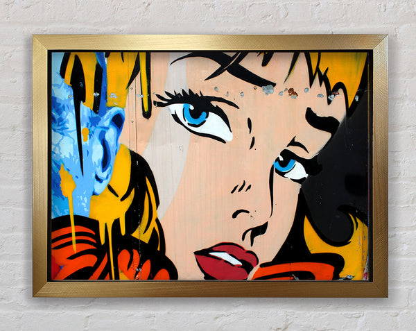 Looking Through You Framed Print