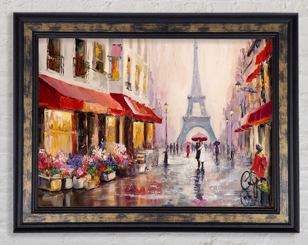 Paris Streets Framed Print