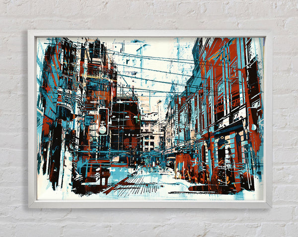 Chocolate City Blues 2 Framed Print