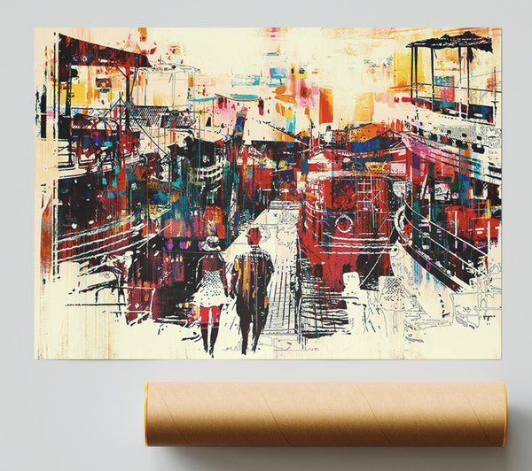 Adventure In The City Giclee Print