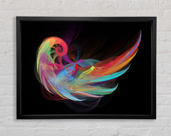 Wings Of A Rainbow Framed Print