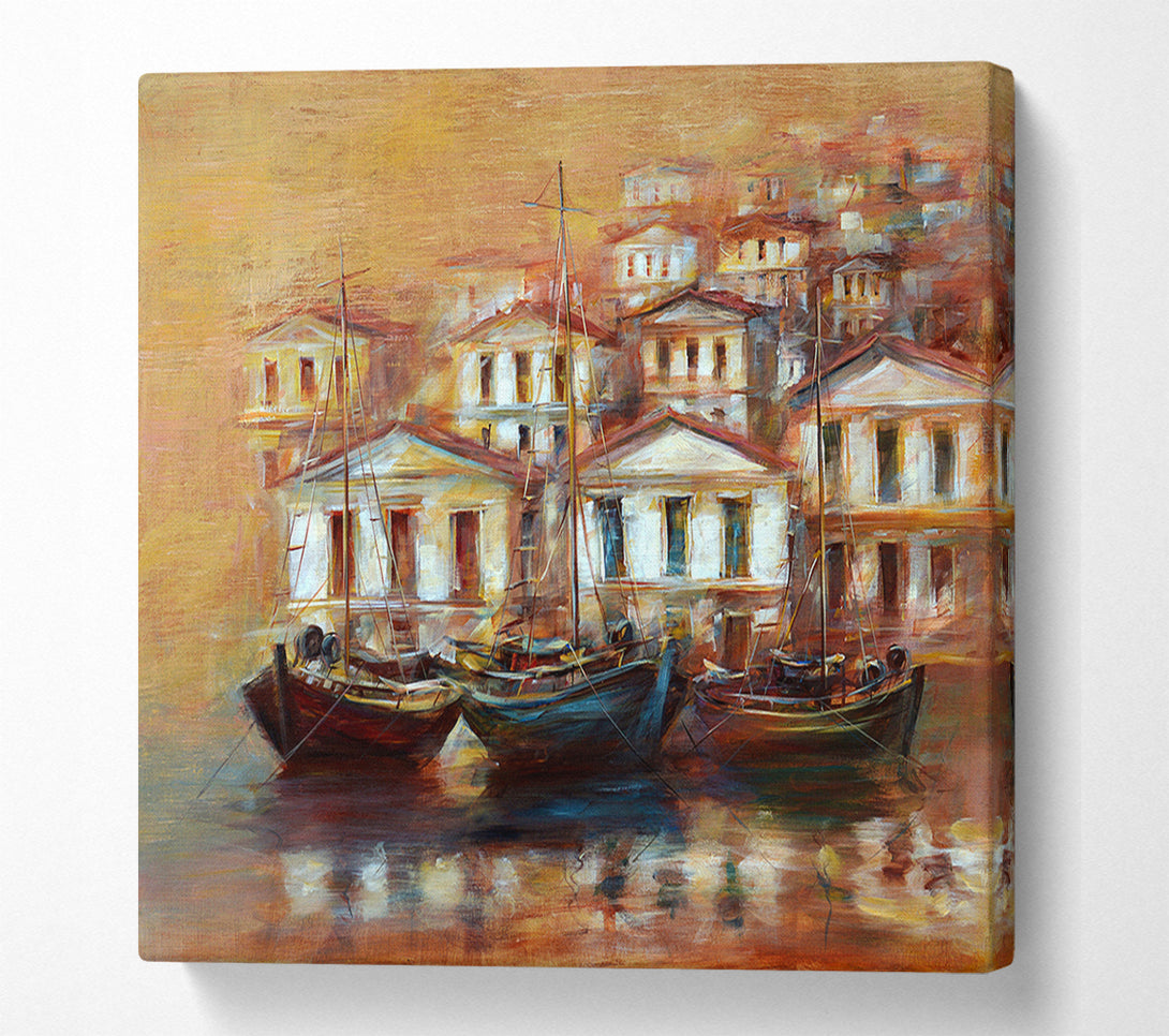  A Canvas Print of Venice Gondola 2 Canvas Wall Art