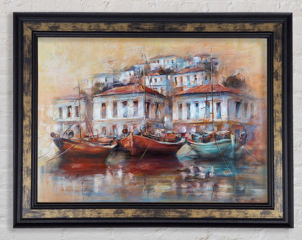 Venice Gondola 1 Framed Print