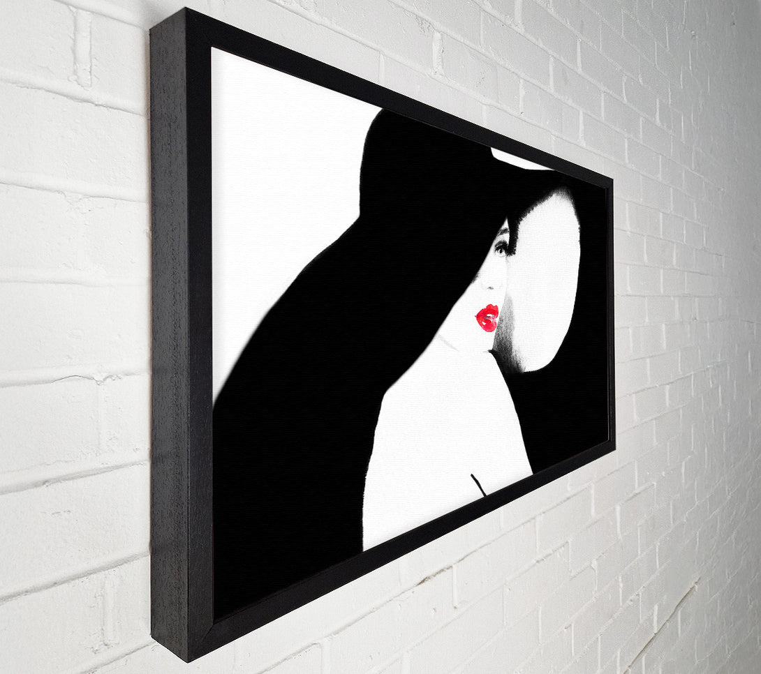  A Canvas Print of Mysterious Girl Canvas Art
