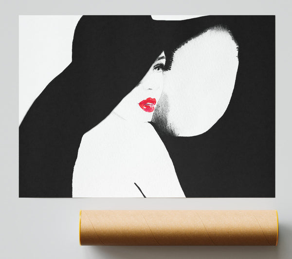 Mysterious Girl Poster
