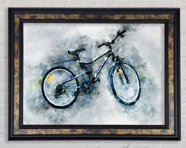 Mountain Bike ready Framed Print
