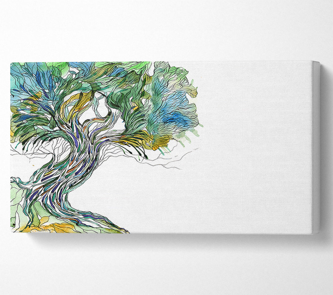  A Canvas Print of Tree Of Life Canvas Wall Art