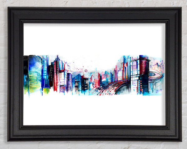 City Of Dreams Framed Print