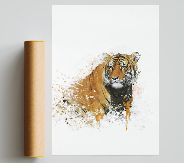 Tiger Splash Print