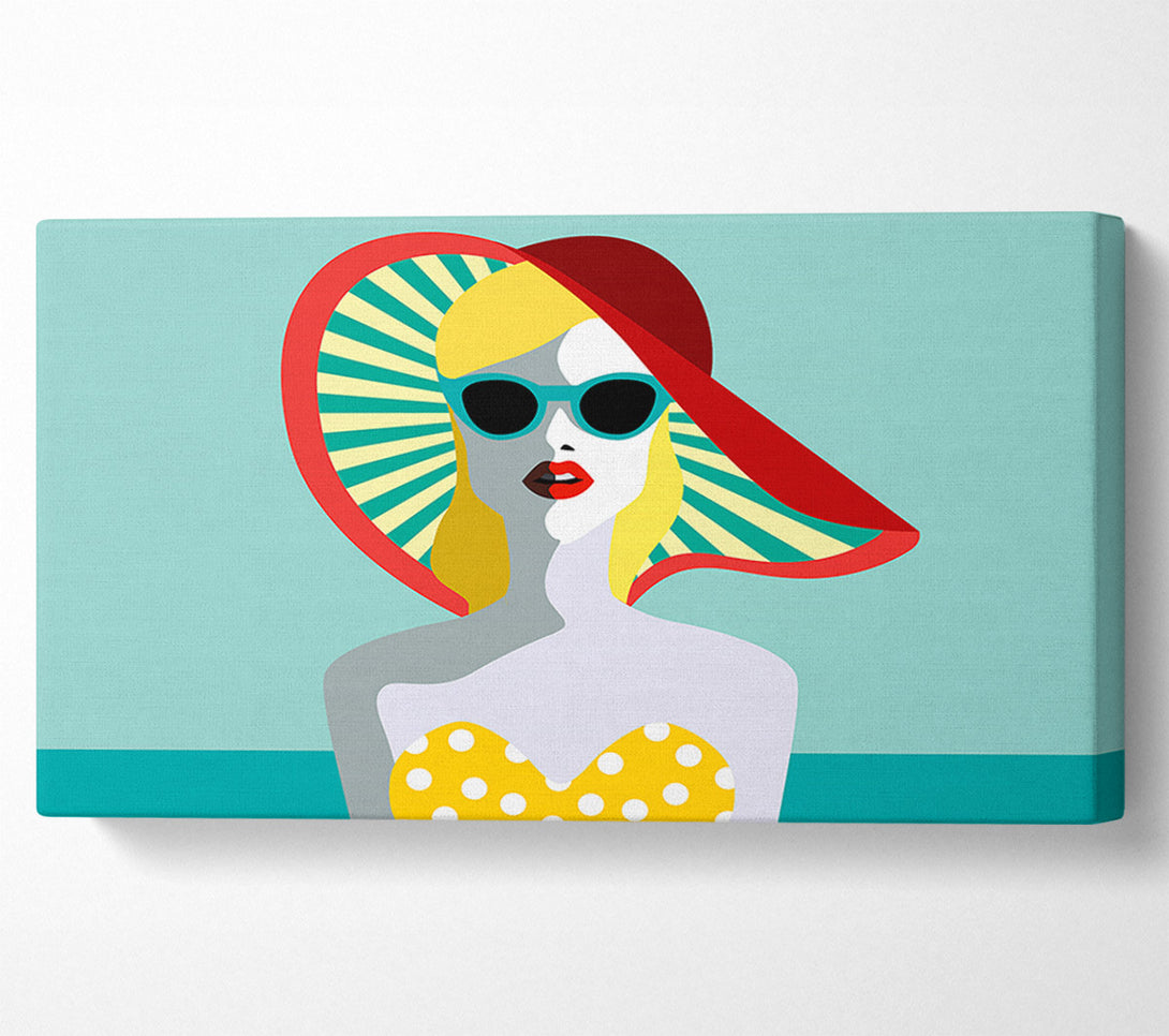  A Canvas Print of Summer Beauty Canvas Print